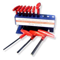 10 Pc T-handle Allen Wrenches- SAE by 