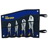 IRWIN Tools VISE-GRIP Locking Pliers Set, Fast Release, 4-Piece (428KBT)