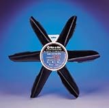 400 Series Nylon Flex Fan 18 3/8 in. Diameter Black Fan Rotation CW