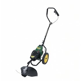 Weed Eater 16-Inch 31cc Gas-Powered Dual-Cut Wheeled Trimmer #WT3100 from Gas String Trimmers