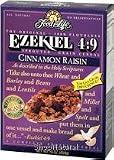 Cereal, Ezekiel 4:9, Sprouted Grain, Cinnamon Raisin, Organic, 16 oz.