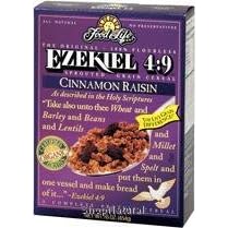 Cereal, Ezekiel 4:9, Sprouted Grain, Cinnamon Raisin, Organic, 16 oz.