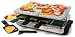 Swissmar KF-77081 8-Person Stelvio Raclette Party Grill with Granite Stone