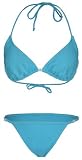 KALI GIRLZ Turquoise Triangle Top Bikini