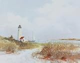 Lighthouse Channel artist: Jacqueline Penney 33x26