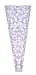 White Flower Bouquet Sleeves, 100 ct.