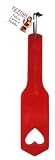 Fetish Fantasy Velvet Lover's Paddle, Red Fetish Fantasy Velvet Lover's Paddle, Red