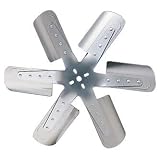 Flex-a-lite 1380 Chrome Star Stainless Steel 18.25 Flex Fan by Flex-a-lite