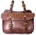 Toowoomba Medium Saddle Bag, Old Mahogany