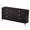 Delano Triple Dresser - Chocolate