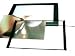 A3 Slim Illuminator Light Box / Photo Frame w/ AC Adapter -Plastic Black