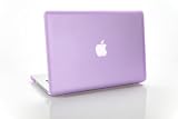 Clearcrate® Rubberized Hard Shell Cover Case for Macbook Pro 13 Aluminum Unibody (Purple)
