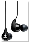 SHURE 高遮音性イヤホン・ブラック SE110-K-J