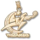 Washington Wizards Logo 5/8". Sterling Silver Charm/Pendant