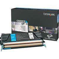 Click here to buy Lexmark C5222CS Laser toner cartridge for lexmark c522 c524 c530 c532 c534, 3k yield, cyan by Lexmark.