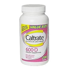 Caltrate 600 + D - Calcium Carbonate w/ Vitamin D - 280 Tablets