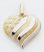 Jewelry : American Flag Heart Charm -K288