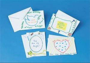 Buy Assorted Tri-Fold Cards and Envelopes (Pk/12)