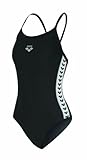 Arena Women's Meteor Polyester Swimsuit, Black, 32