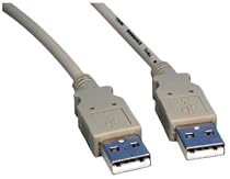 Max Value USB 2.0 Data Cable A Male to A Male, 5 Mtrs, Beige