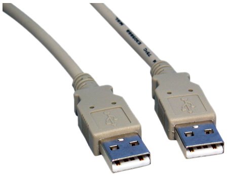 Childrens Toyshop  Computer : Max Value USB 2.0 Data Cable A Male to A Male, 5 Mtrs, Beige