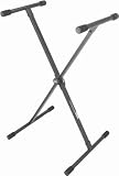 On-Stage Stands Dome Base Mic Stand w/Pistol Grip Clutch