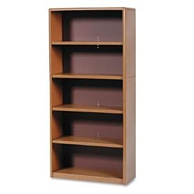 Value Mate 5-Shelf Bookcase - Oak