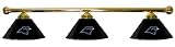 Carolina Panthers Pool Table Light - Brass Bar