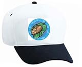 White Cap with insect, beetle, leaf, eating, animal