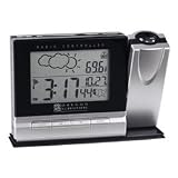 Oregon Scientific BAR338PA Projection Clock With Weather Forecaster - Digital - Quartz - Atomic