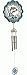 2-in-1 Dolphin Spinning Wind Spinner with Windchime and a Small Hanging Ornament Spin...