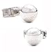 Sterling Silver Baseball Cufflinks