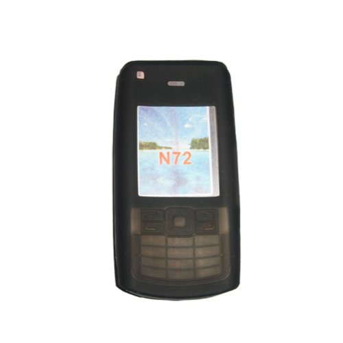 Silikon-Etui (Farbe schwarz) f&uuml;r Nokia N72 Preisvergleich