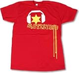 Matisyahu - VOICE STENCIL T-shirt, Medium, Red
