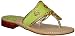 Jack Rogers Navajo Women's Lime/Gold Thong Sandals