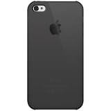 iLuv Overlay Translucent Hardshell Case for iPhone 4S - 1 Pack - Case - Retail Packaging - Black