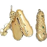 Buy Violin in Case, 14K Gold Charm by NJ Charms