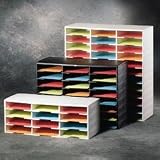 Fellowes(R) Smart Stack Literature Organizer, 36 Compartments, 34 11/16