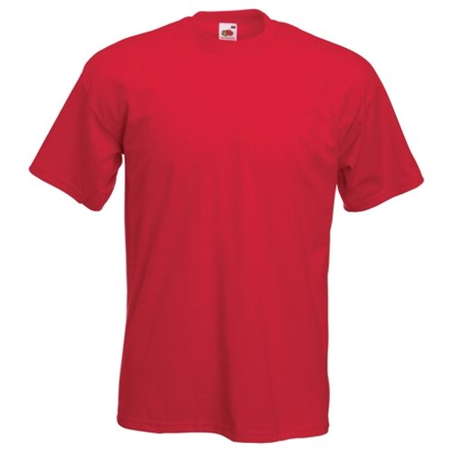 Fruit of the Loom Super Premium T-Shirt – Red Large