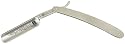 Dovo of Solingen Straight Razor Matt Stainless Steel Handle   5/8"