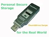 Trek ThumbDrive SWIPE - USB flash drive - 256 MB - Hi-Speed USB