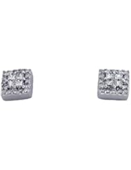 White Gold Diamond Earring