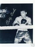 BILLY BACKUS AUTOGRAPHED BOXING PHOTO FORMER WELTERWEIGHT CHAMPION (BOXING)
