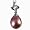Natural Lavender 10-11mm Art Deco Interlocked 14k Gold Diamond Cultured Pearl Pendant w. Gold Chain Necklace (16