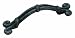Amerock BP19251-WID Cyprus Pull II Knot Wrought Iron Dark, 3-Inch Center to Center