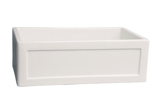 White Farm Sink Apron Front 30 Single Bowl Designer