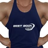 Best Body Nutrition - Muscle Tank Top, Navy, L