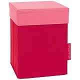 Reisenthel - Le pouf de rangement - coloris rouge et rose - taille L