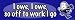 I Owe, I Owe, So It's Off To Work I Go Bumper Strip Magnet