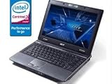 Acer TravelMate 4730-6764 - Core 2 Duo T5870 / 2 GHz - RAM 2 GB - HDD 160 GB - DVDRW / DVD-RAM - GMA 4500MHD Dynamic Video Memory Technology 5.0 - Gigabit Ethernet - WLAN : 802.11 a/b/g/n (draft) - fingerprint reader - Vista Business / XP Pro downgrade - 14.1 Widescreen TFT 1280 x 800 ( WXGA ) - camera